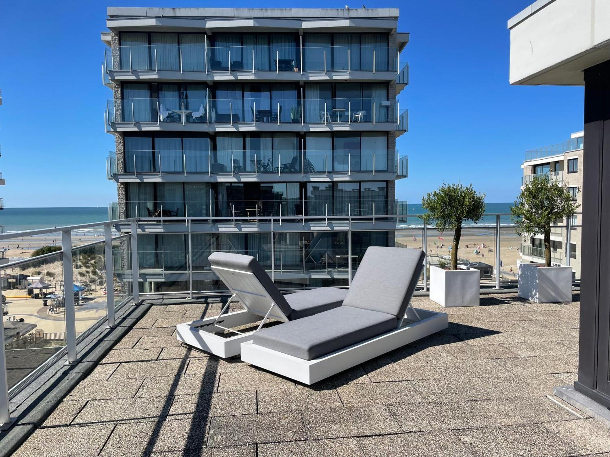 Sea View Penthouse Appartement De Panne Buitenkant foto